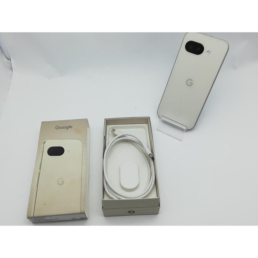 中古】Google au 【SIMフリー】 Pixel 9a ポーセリン 8GB 128GB【新宿