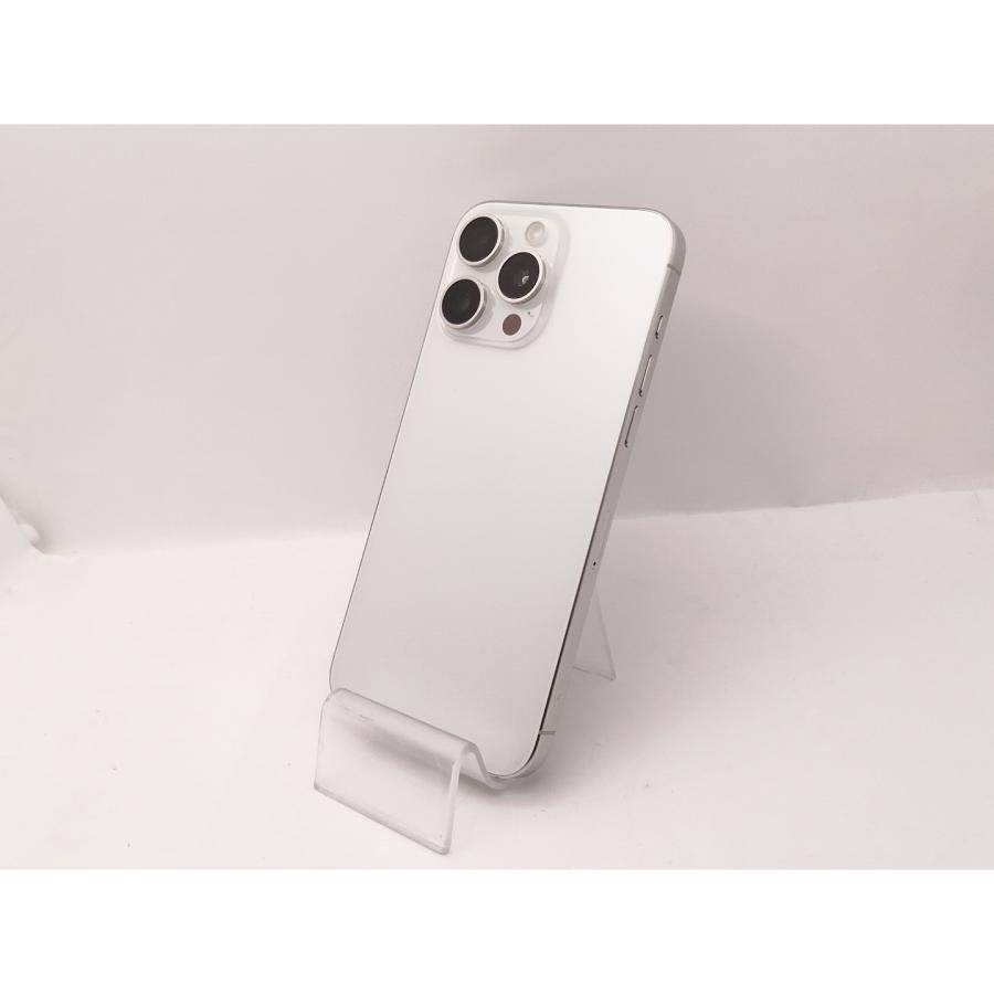 【美品　未使用】iPhone 15promax 256GB ホワイトチタニウム Apple iPhone 15 pro Max ホワイトチタニウム