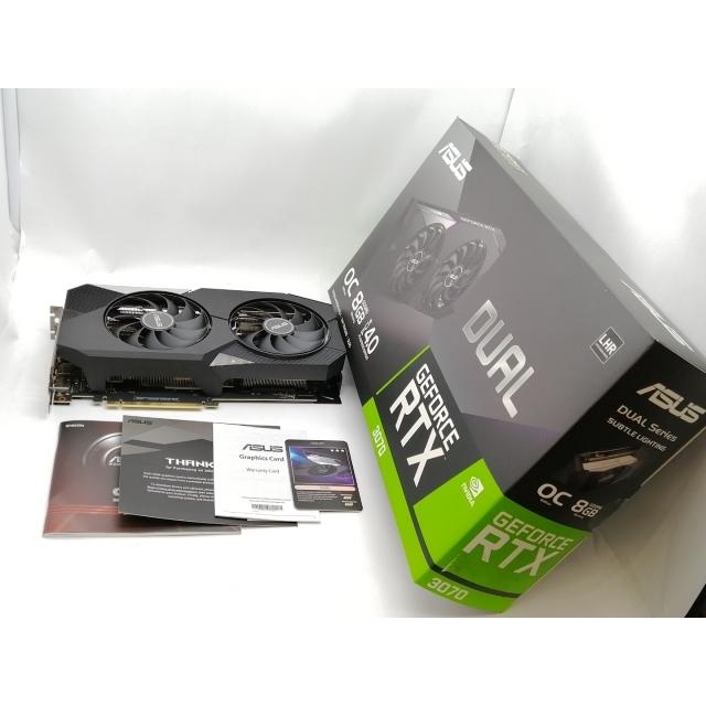 中古】ASUS DUAL-RTX3070-O8G-V2 RTX3070(LHR)/8GB(GDDR6)【新宿東口