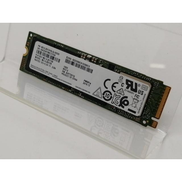 中古】各社 512GB SSD (M.2 2280/PCIe3.0 NVMe)【新宿東口】保証期間1