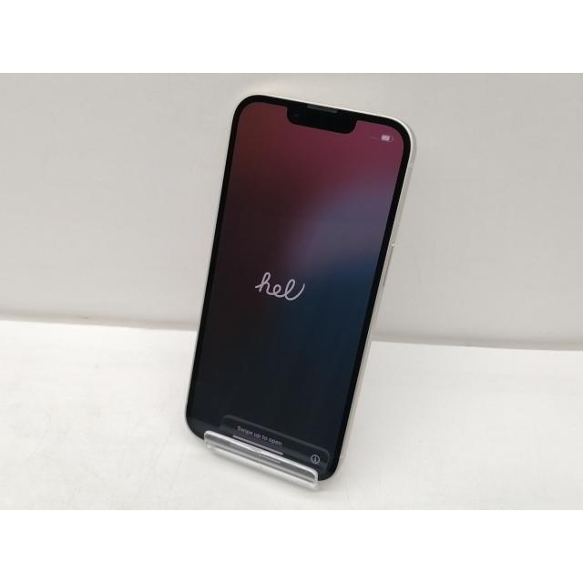 【中古】Apple au 【SIMフリー】 iPhone 14 256GB スターライト MPW33J/A【仙台イービーンズ】保証期間１ヶ月【ランクC】の画像