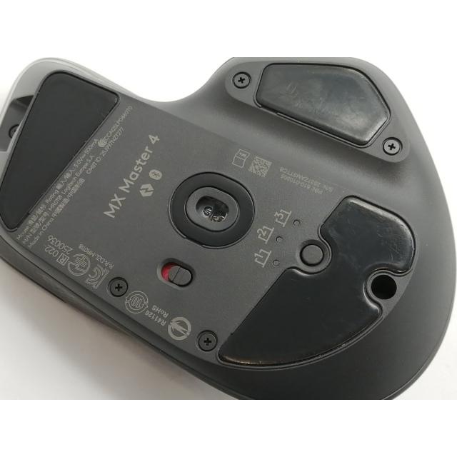 ロジクール MX MASTER4 MX2400GR 静音 グラファイト 中古】Logicool MX Master 4 MX2400GR [グラファイト]【新宿東口】保証
