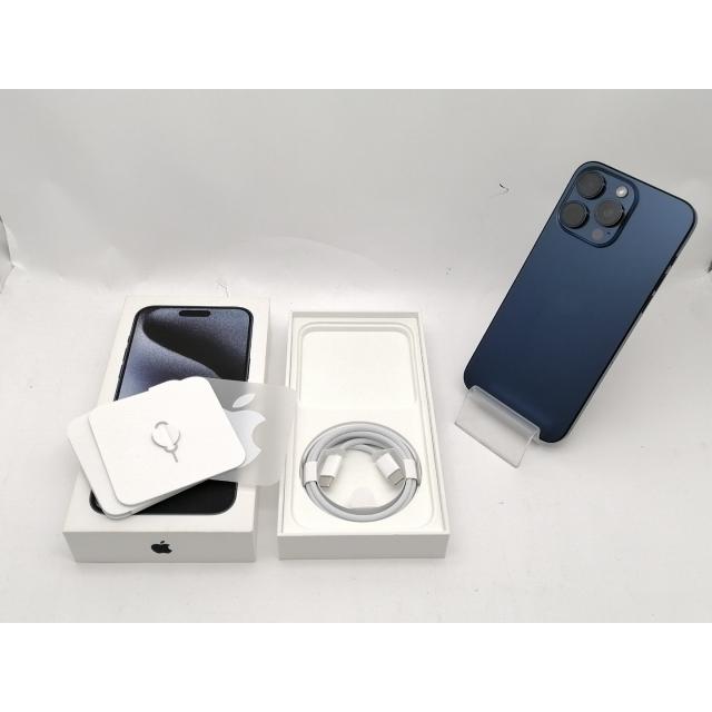 中古】Apple 国内版 【SIMフリー】 iPhone 15 Pro Max 256GB ブルー