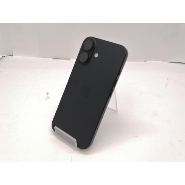 中古】Apple au 【SIMフリー】 iPhone 16 128GB ブラック MYDQ3J/A