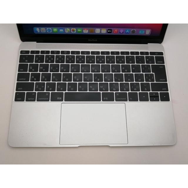 中古】Apple MacBook 12インチ CoreM:1.1GHz 256GB シルバー MF855J/A