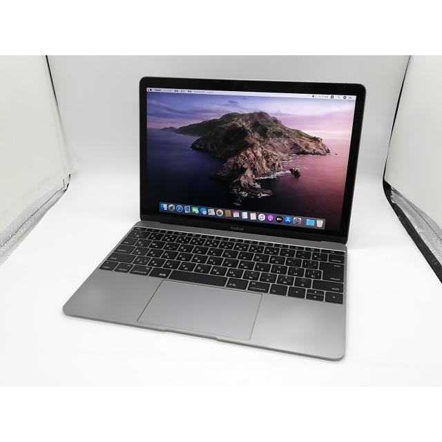 中古】Apple MacBook 12インチ CoreM:1.1GHz 256GB スペースグレイ 