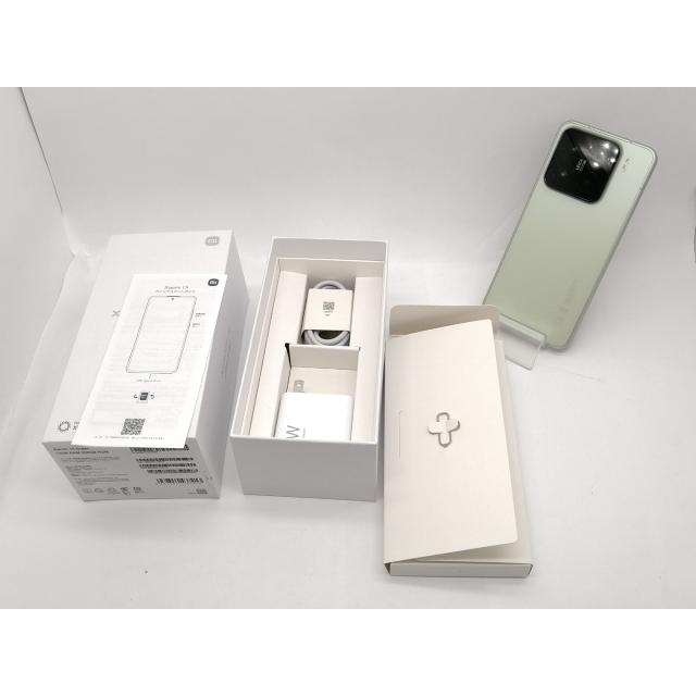 中古】Xiaomi 国内版【SIMフリー】 Xiaomi 15 グリーン 12GB 256GB