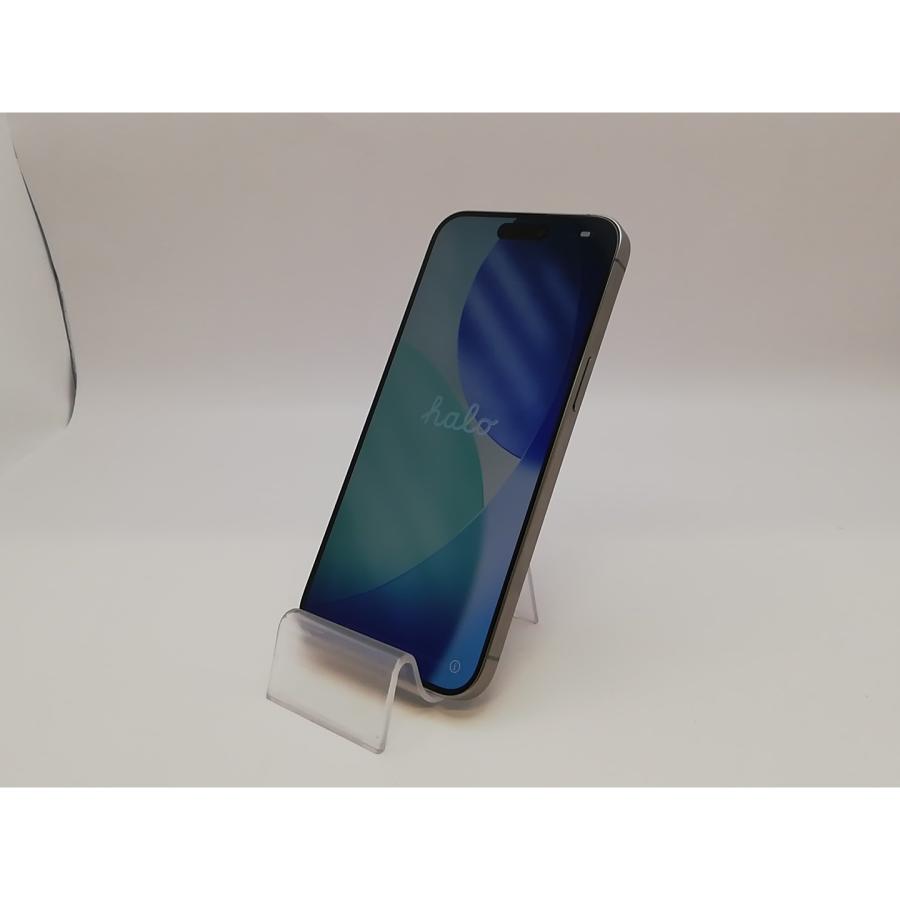 【中古】Apple SoftBank 【SIMフリー】 iPhone 15 Pro Max 256GB ナチュラルチタニウム MU6R3J/A【新宿東口】保証期間１ヶ月【ランクA】の画像