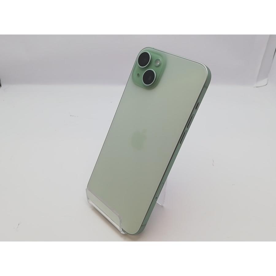 中古】Apple 国内版 【SIMフリー】 iPhone 15 Plus 256GB グリーン