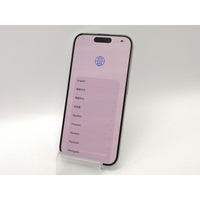 中古】Apple 国内版 【SIMフリー】 iPhone 15 Pro 256GB ホワイト