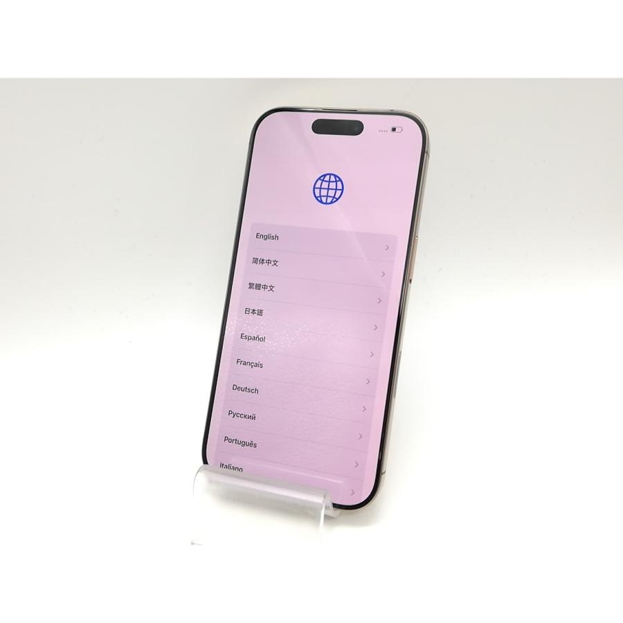 【中古】Apple au 【SIMフリー】 iPhone 16 Pro 128GB デザートチタニウム MYMX3J/A【府中ル・シーニュ】保証期間１ヶ月【ランクA】の画像