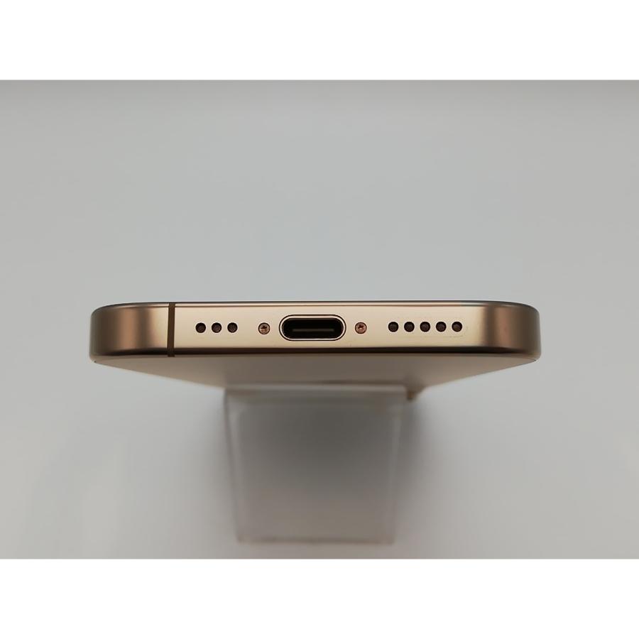 【中古】Apple au 【SIMフリー】 iPhone 16 Pro 128GB デザートチタニウム MYMX3J/A【府中ル・シーニュ】保証期間１ヶ月【ランクA】の画像