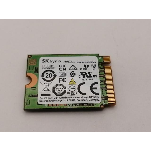 M.2 PCIE3.0 SSD（ジャンク品） 中古】各社 256GB SSD (M.2 2230/PCIe3.0 NVMe)【新宿東口】保証期間1