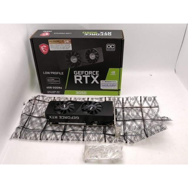 中古】MSI GeForce RTX 3050 LP 6G OC RTX3050/6GB(GDDR6)【新宿東口