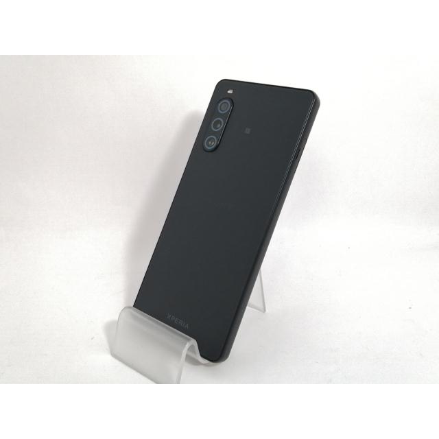 中古】SONY SoftBank 【SIMフリー】 Xperia 10 V ブラック 6GB 128GB