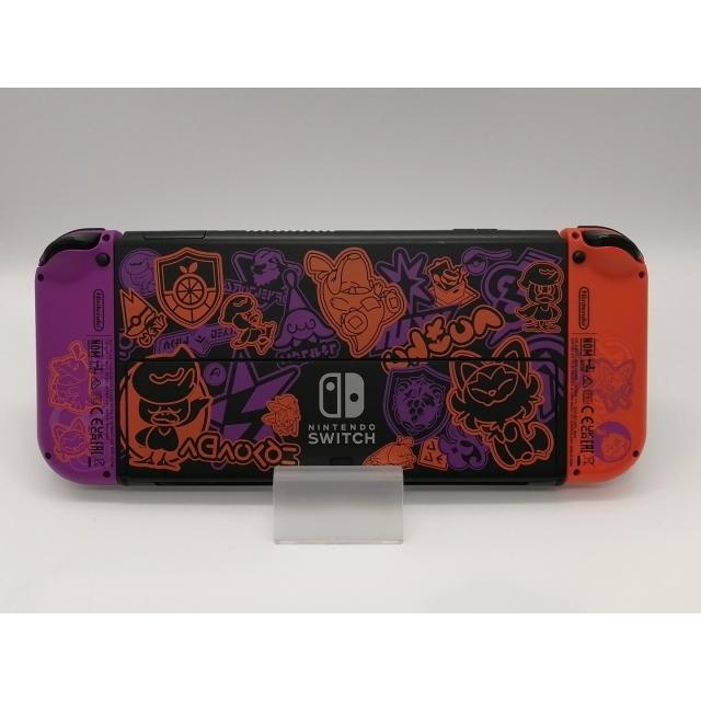 Nintendo 任天堂 ニンテンドー /Switch 有機EL スカーレットバイオレット/HEG-S-KEAAA/XTJ70099692073/Aランク/75【中古】 中古】Nintendo Switch 本体 (有機ELモデル) HEG-S-KEAAA スカーレット
