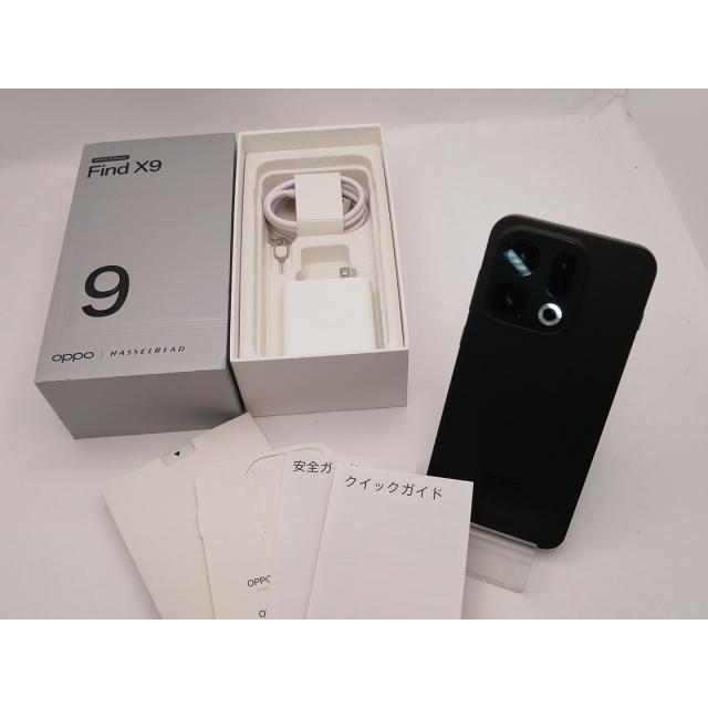 中古】Oppo 国内版 【SIMフリー】 OPPO Find X9 スペースブラック 16GB