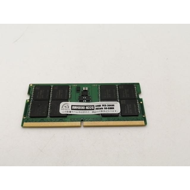 DDR5メモリ、PC5-38400、262pin SODIMM 中古】262PIN SODIMM 32GB DDR5-4800(PC5-38400)【ノートPC用】【川崎