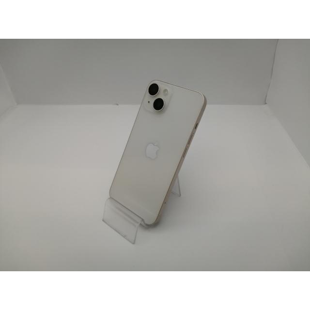 【中古】【赤ロム保証あり】Apple au 【SIMフリー】 iPhone 14 128GB スターライト MPUQ3J/A【新宿東口】保証期間１ヶ月【ランクB】