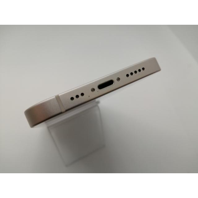 【中古】【赤ロム保証あり】Apple au 【SIMフリー】 iPhone 14 128GB スターライト MPUQ3J/A【新宿東口】保証期間１ヶ月【ランクB】の画像