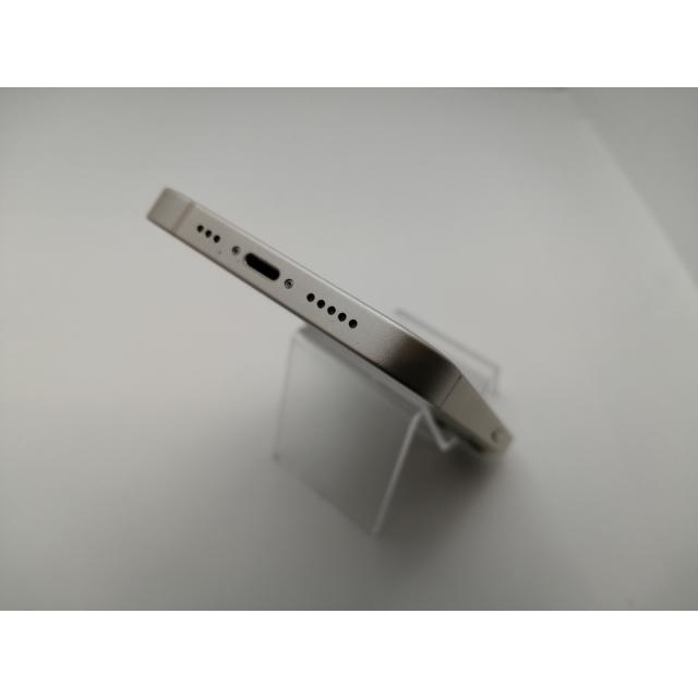 【中古】【赤ロム保証あり】Apple au 【SIMフリー】 iPhone 14 128GB スターライト MPUQ3J/A【新宿東口】保証期間１ヶ月【ランクB】の画像