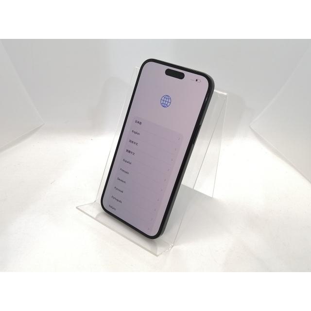 【中古】Apple 国内版 【SIMフリー】 iPhone 15 Plus 128GB ブラック MU083J/A【高崎モントレー】保証期間１ヶ月【ランクC】の画像