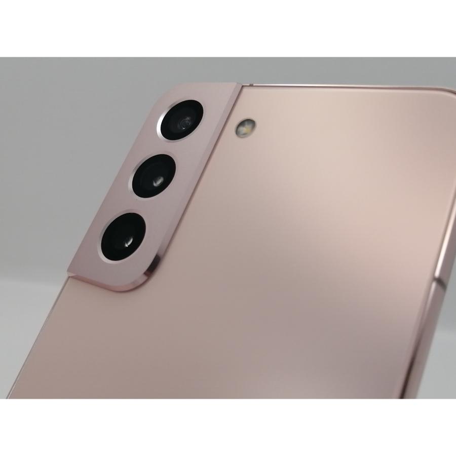 中古】SAMSUNG au 【SIMフリー】 Galaxy S22 ピンクゴールド 8GB 256GB