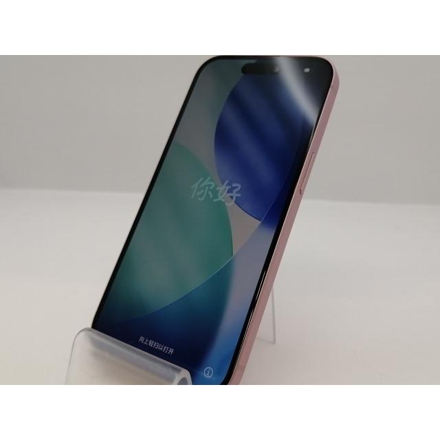【中古】Apple SoftBank 【SIMフリー】 iPhone 15 512GB ピンク MTMV3J/A【新宿東口】保証期間１ヶ月【ランクC】の画像