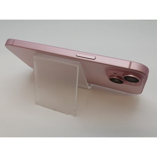 【中古】Apple SoftBank 【SIMフリー】 iPhone 15 512GB ピンク MTMV3J/A【新宿東口】保証期間１ヶ月【ランクC】の画像