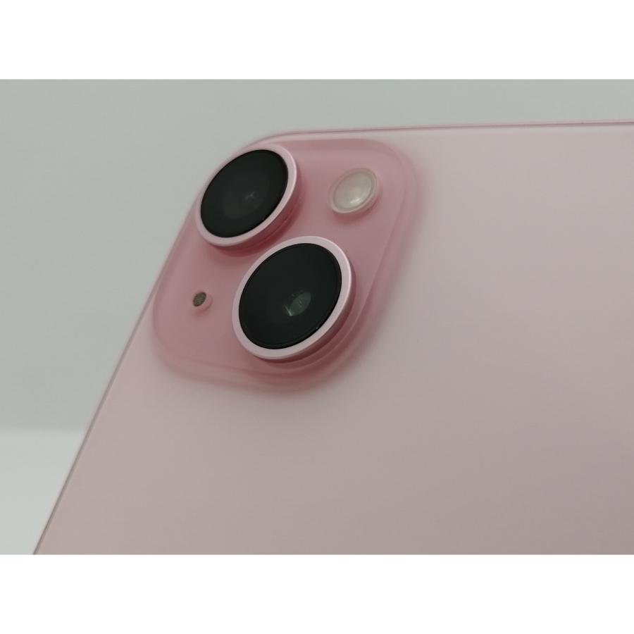 【中古】Apple SoftBank 【SIMフリー】 iPhone 15 512GB ピンク MTMV3J/A【新宿東口】保証期間１ヶ月【ランクC】の画像