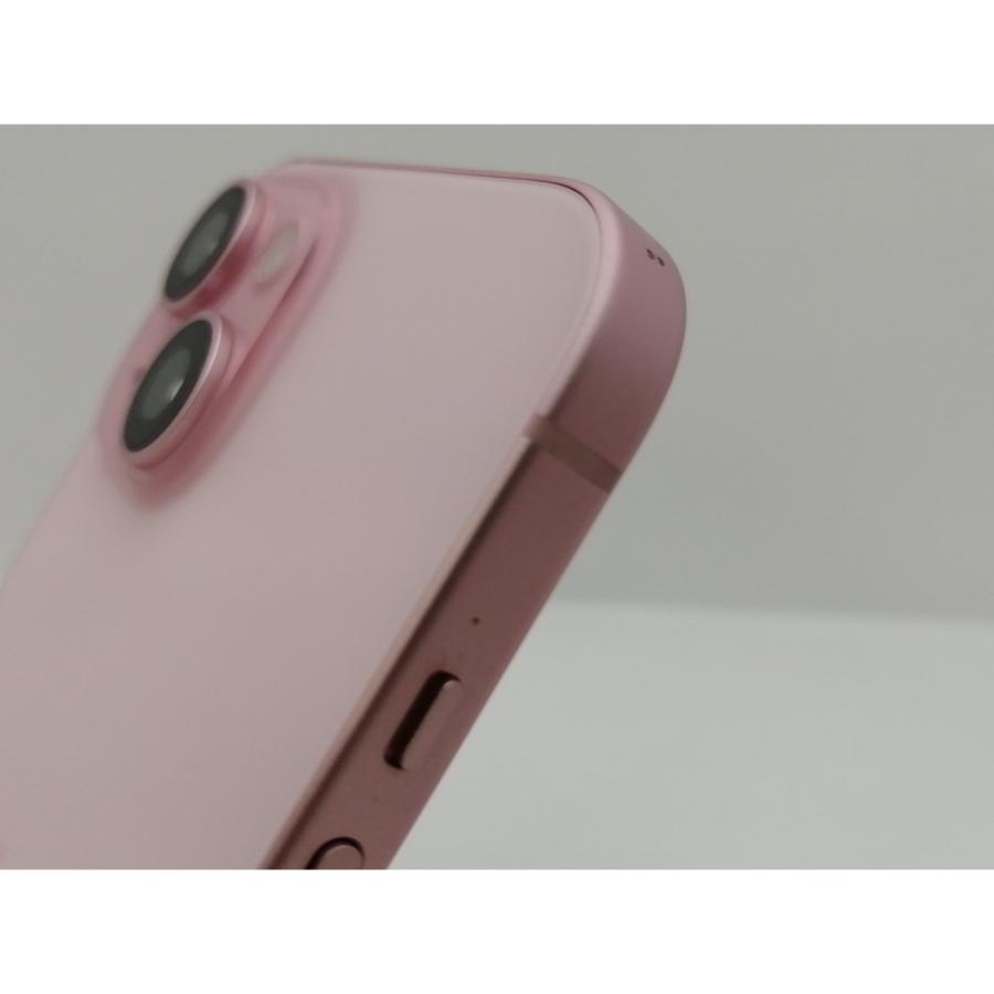 【中古】Apple SoftBank 【SIMフリー】 iPhone 15 512GB ピンク MTMV3J/A【新宿東口】保証期間１ヶ月【ランクC】の画像
