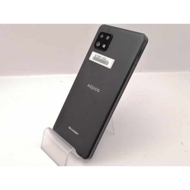 中古】SHARP 国内版 【SIMフリー】 AQUOS Sense6 ブラック 4GB 64GB SH
