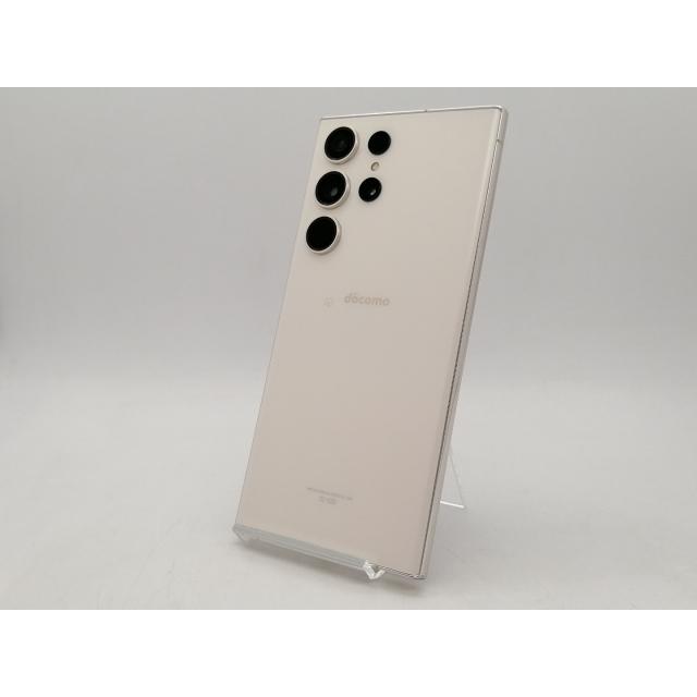 中古】SAMSUNG docomo 【SIMフリー】 Galaxy S23 Ultra クリーム 12GB
