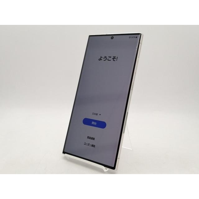 中古】SAMSUNG docomo 【SIMフリー】 Galaxy S23 Ultra クリーム 12GB
