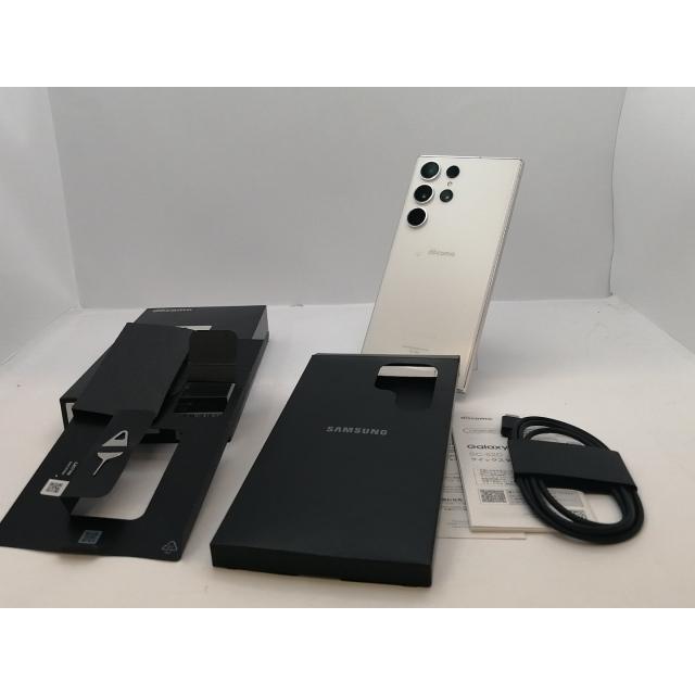 中古】SAMSUNG docomo 【SIMフリー】 Galaxy S23 Ultra クリーム 12GB