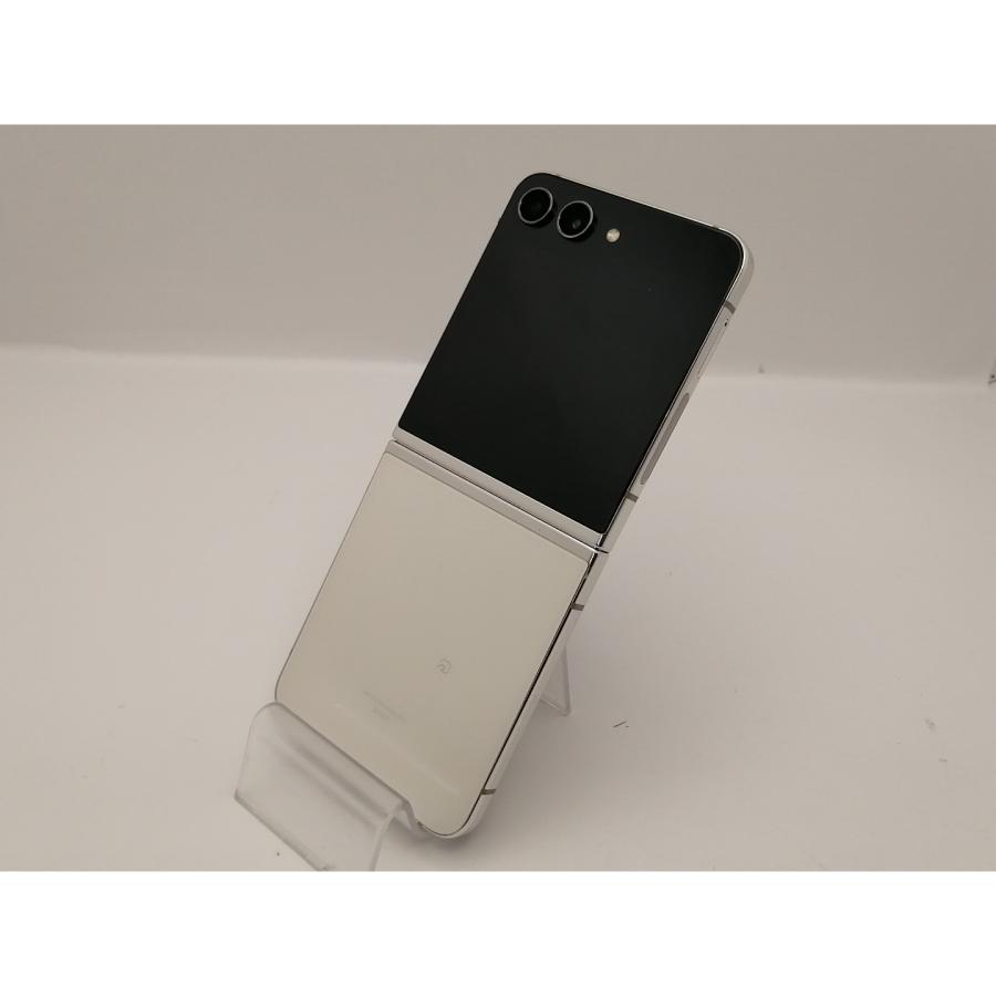 中古】SAMSUNG au 【SIMフリー】 Galaxy Z Flip5 クリーム 8GB 256GB