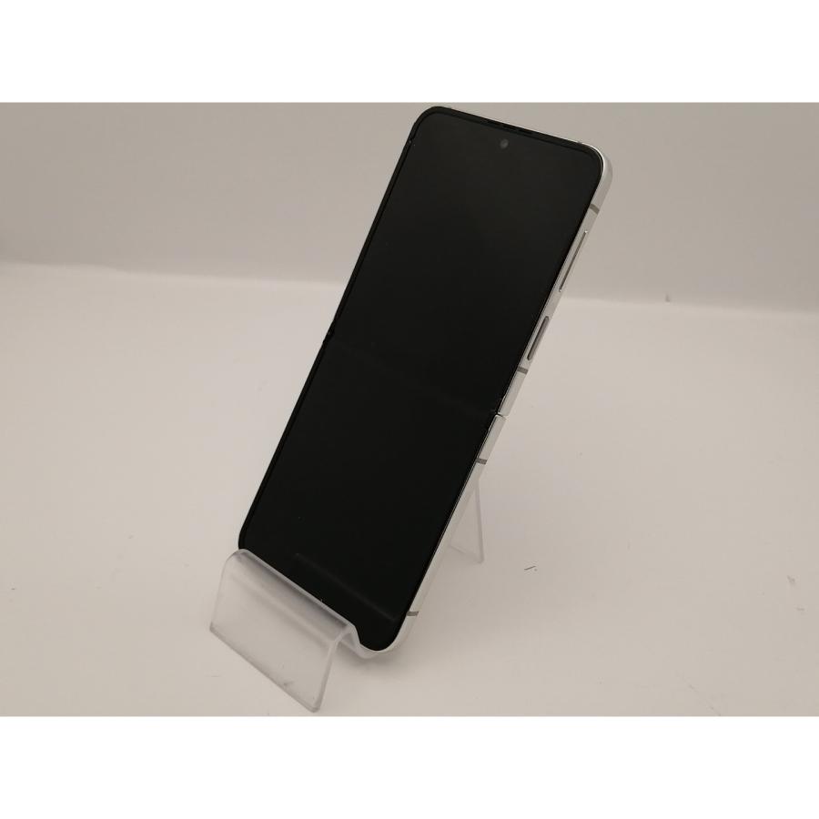 中古】SAMSUNG au 【SIMフリー】 Galaxy Z Flip5 クリーム 8GB 256GB