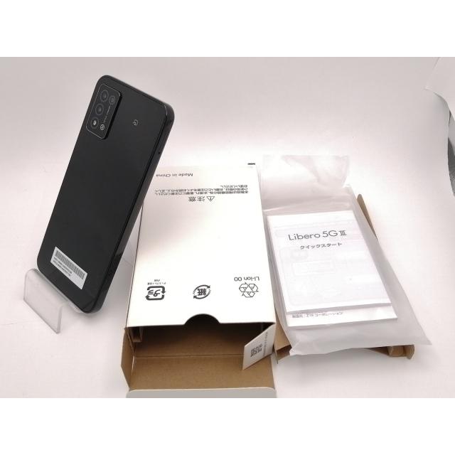 中古】ZTE ymobile 【SIMフリー】 Libero 5G III 4GB 64GB ブラック