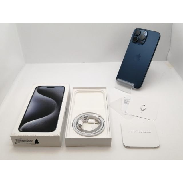 【美品箱あり】iPhone15本体　256GB ブルー ドコモ 中古】Apple docomo 【SIMフリー】 iPhone 15 Pro Max 256GB ブルー