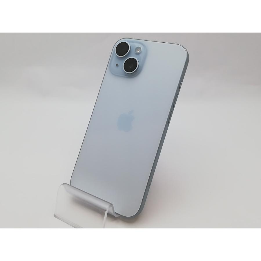 中古】Apple 国内版 【SIMフリー】 iPhone 15 256GB ブルー MTMR3J/A 