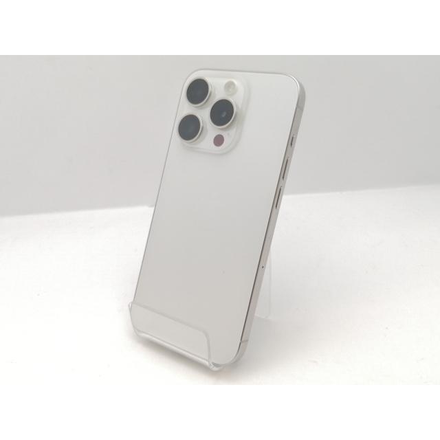 中古】Apple au 【SIMフリー】 iPhone 15 Pro 128GB ホワイト
