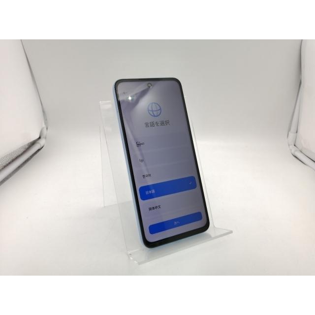 中古】Xiaomi au 【SIMフリー】 Redmi 12 5G 4GB 128GB スカイブルー