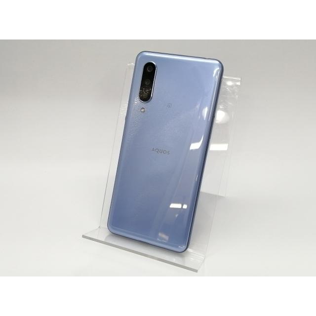 SHARP SoftBank 【SIMロック解除済み】 AQUOS zero5G basic ブルー 6GB 64GB A002SH 【東池袋1丁目】 保証期間１ヶ月 【ランクB】