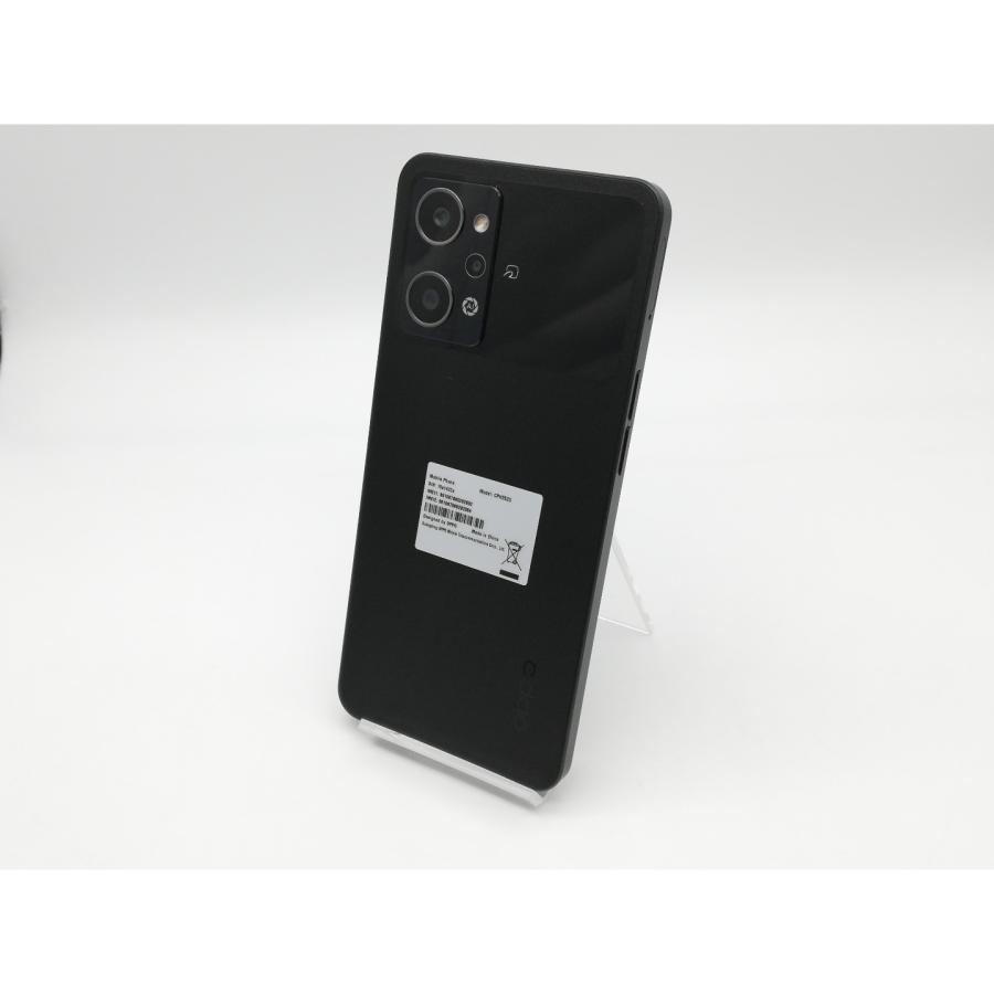 中古】Oppo 国内版 【SIMフリー】 OPPO Reno9 A ナイトブラック 8GB 