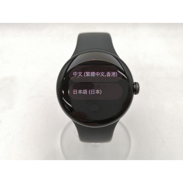 中古】Google Pixel Watch Bluetooth/Wi-Fiモデル MatteBlackケース  