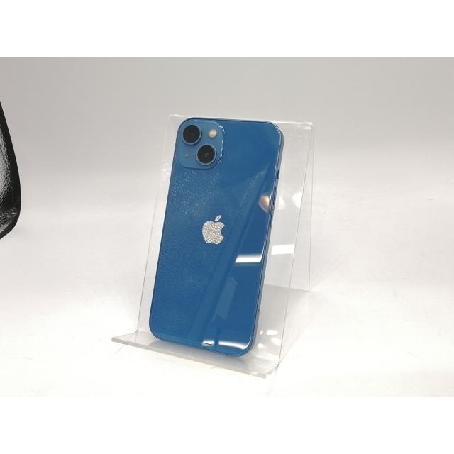 中古】Apple au 【SIMフリー】 iPhone 13 128GB ブルー MLNG3J/A 