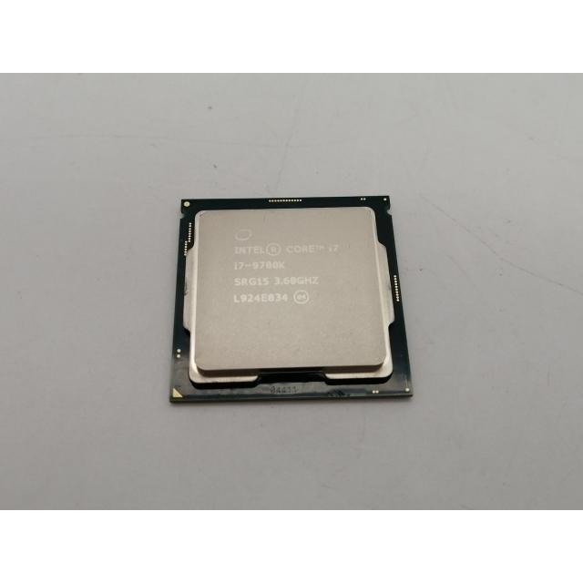 中古】Intel Core i7-9700K (3.6GHz/TB:4.9GHz/SRG15/R0) bulk LGA1151 
