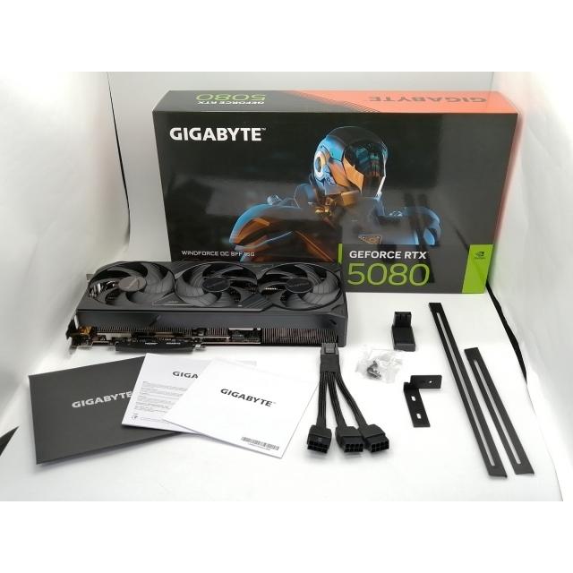 中古】GIGABYTE GeForce RTX 5080 WINDFORCE SFF 16GB RTX5080/16GB