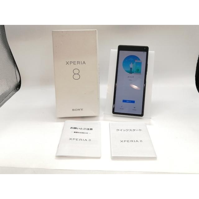 SIMロック解除済 Xperia 8 ブラック 64 GB Y!mobile Xperia 8 sim