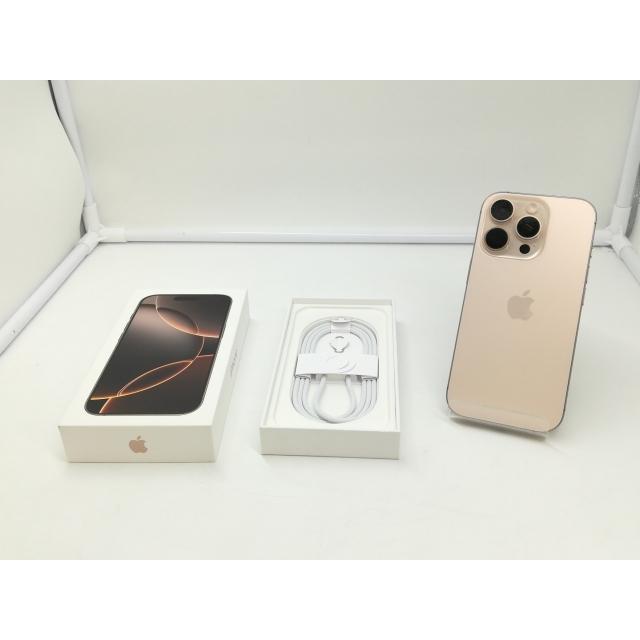 【中古】Apple 国内版 【SIMフリー】 iPhone 16 Pro 256GB デザートチタニウム MYN23J/A【札幌】保証期間１ヶ月【ランクB】の画像